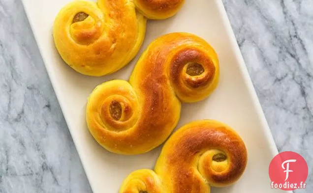 Brioches au Safran de Sainte-Lucie