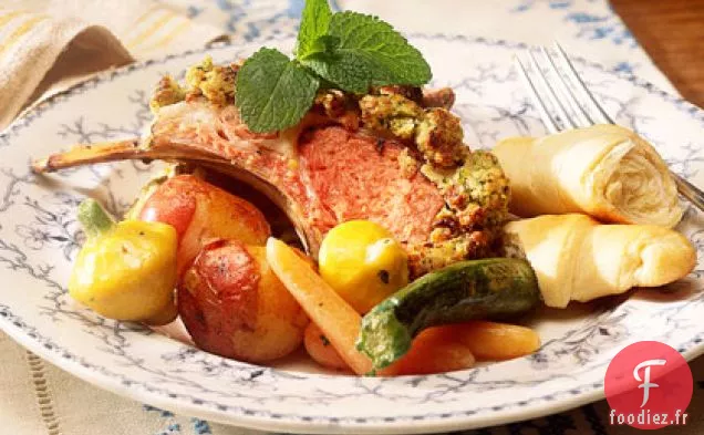 Agneau En Croûte De Menthe