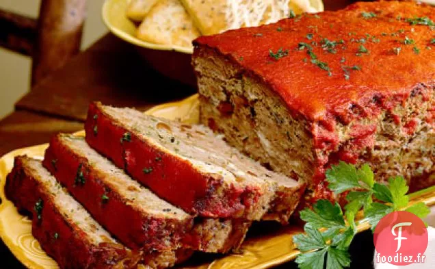 Pain de Viande d'Agneau au Fromage Feta
