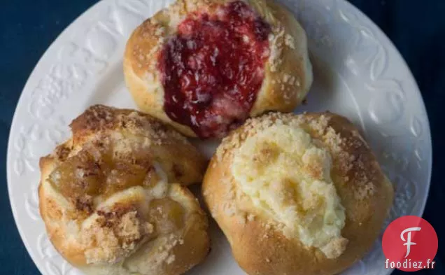 Kolaches Farcies au Fromage À la Crème