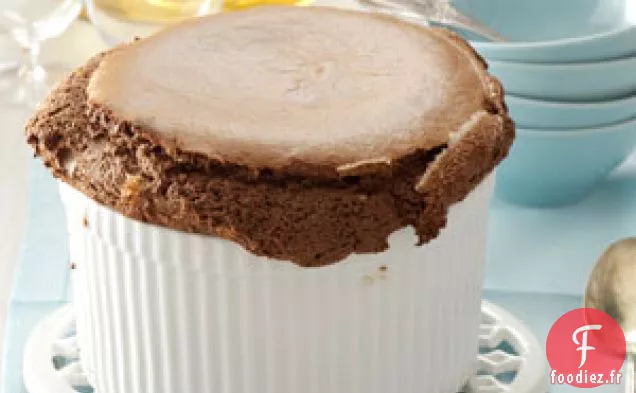 Soufflé Au Cacao Chaud