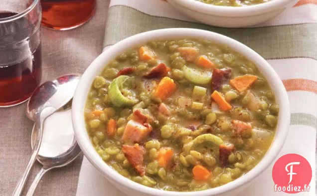 Soupe De Pois Cassés Au Jambon De 'Lighten Up, Amérique!