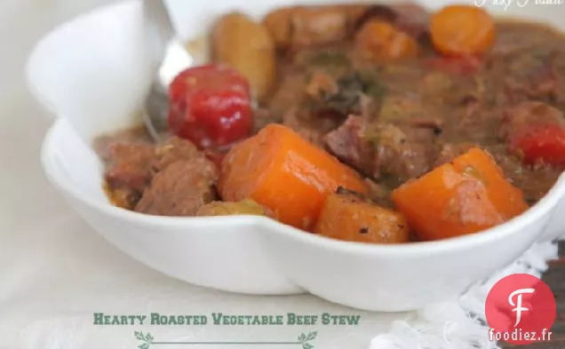 Ragoût de Boeuf aux Légumes Rôtis Copieux / Mijoteuse s