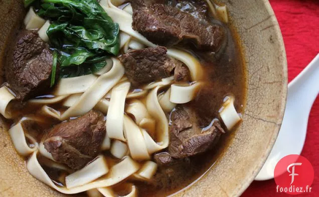 Soupe de Nouilles au Bœuf Taïwanais