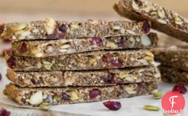 Barres de Granola Cuites au Four Douces et Moelleuses Sans Sucre