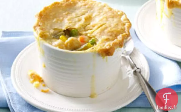 Recette de Potpies aux Pois Chiches