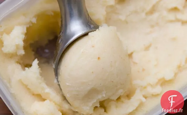 Sorbet Poire, Riesling et Gingembre