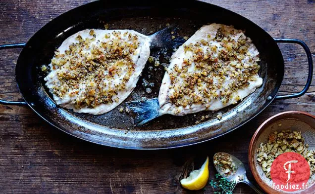 Branzino En Croûte De Moutarde