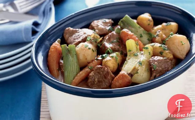 Ragoût d'Agneau aux Légumes Racines