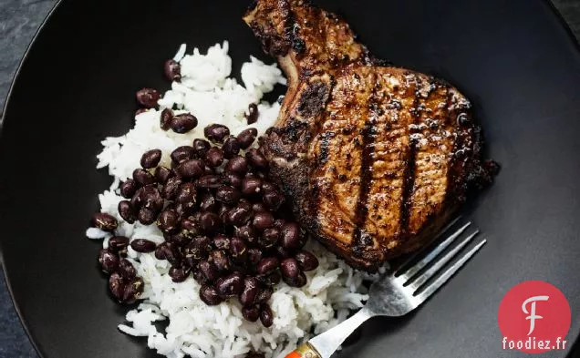 Recette de Côtelettes de Porc Jerk Grillées Épicées