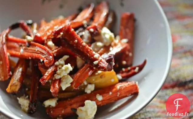 Salade De Carottes Grillées Au Four Et Au Fromage Feta