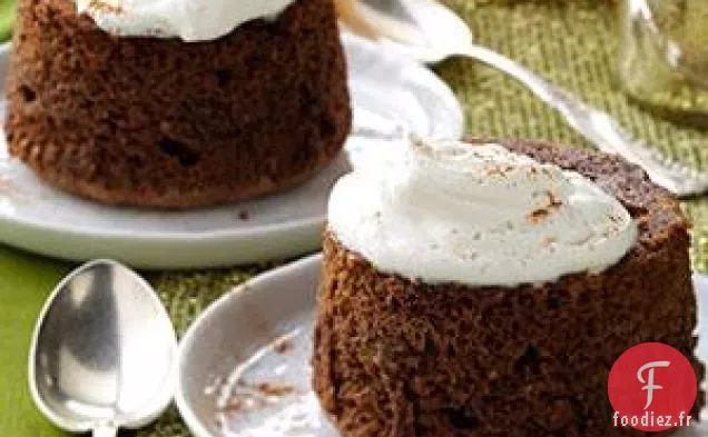 Puddings au Chocolat Et aux Noisettes
