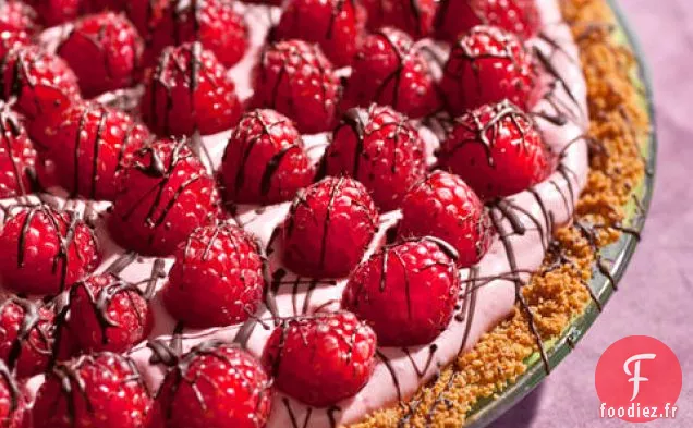 Tarte à la Crème Chocolat-Framboise