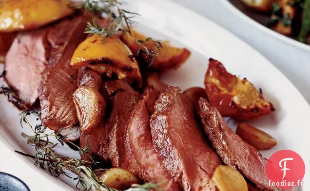 Gigot d'Agneau Rôti au Paprika