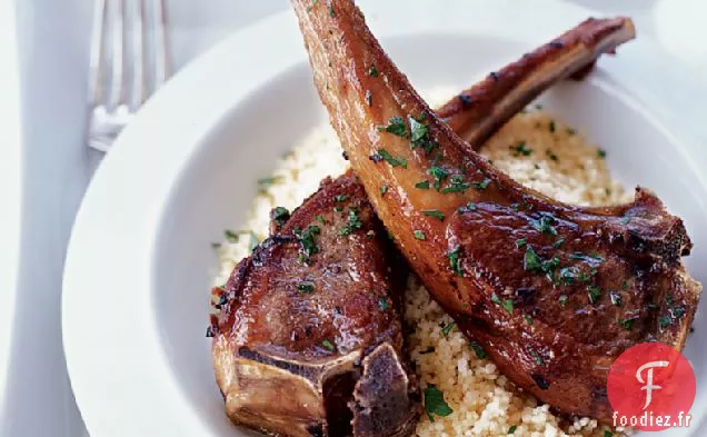 Côtelettes d'Agneau Aux Épices Marocaines