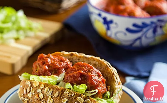 Mélange de Boulettes de Viande Sans Gluten et Végétaliennes