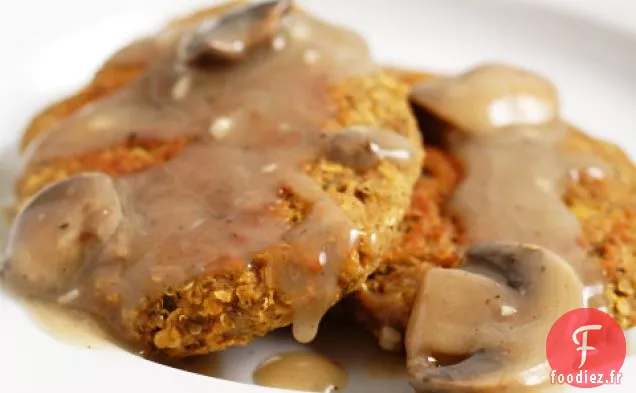 Escalopes de Quinoa et de Lentilles Rouges