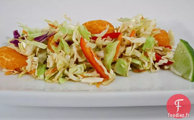 Salade de chou Orange au Sésame