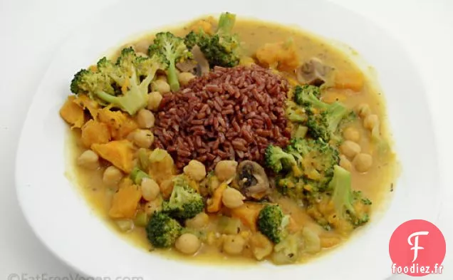 Curry de Légumes à la Thaïlandaise