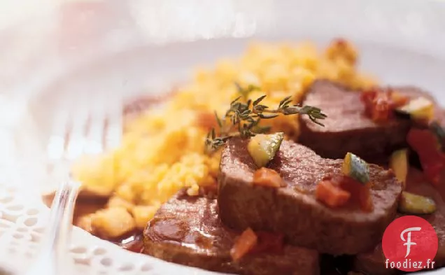 Agneau Rôti à la Moutarde de Dijon et au Thym