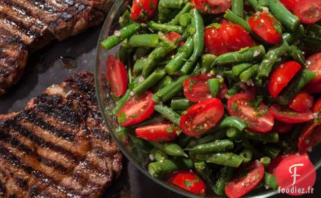 Salade de Haricots Verts et Tomates Cerises