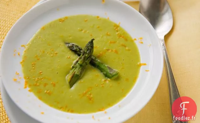 Soupe d'Asperges Rôties