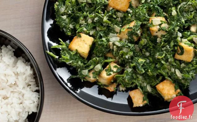 Saag au Tofu