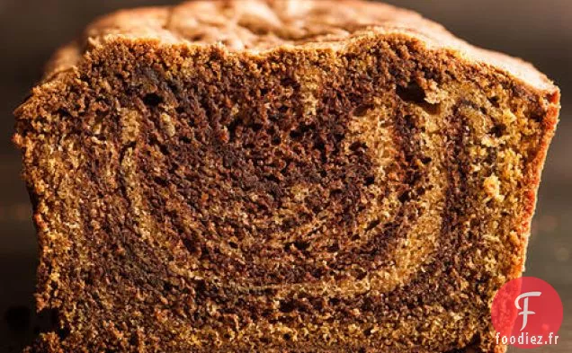 Pain à la Citrouille Tourbillon au Chocolat