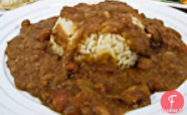 Vrais Haricots Rouges et Riz de Louisiane (Sans Animaux)