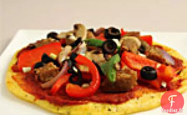 Pizza à la Polenta Personnelle