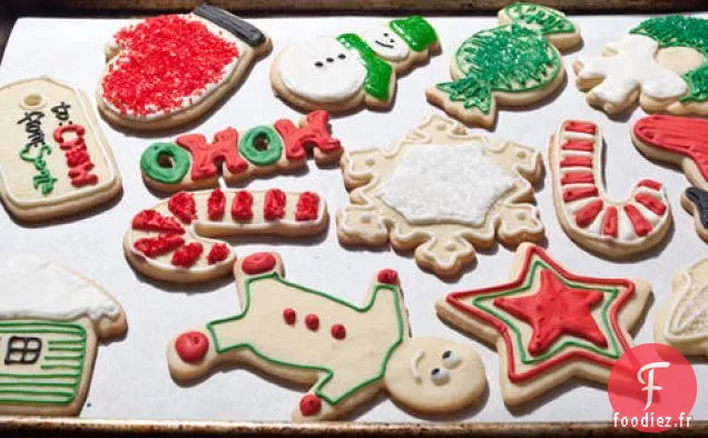 Biscuits au Sucre de Noël