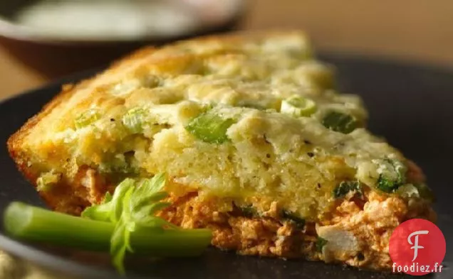 Tarte au Poulet Buffalo Incroyablement Facile