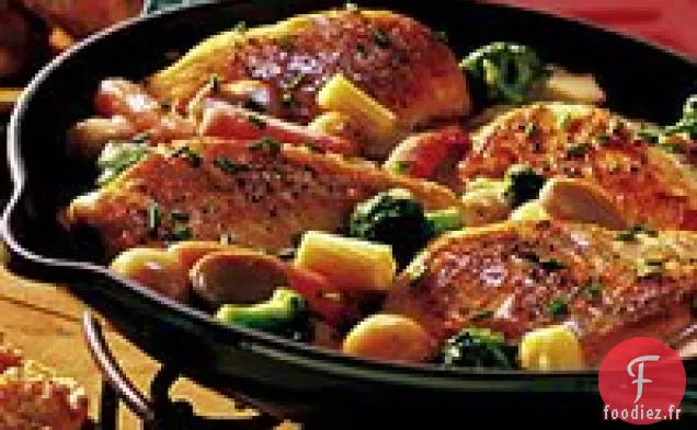Dîner de Poulet Maison