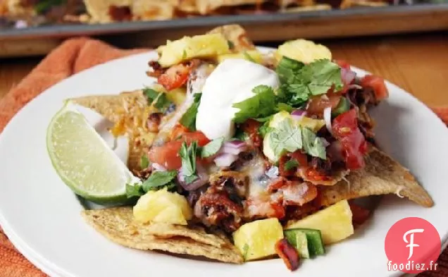 Nachos Chorizo-Ananas
