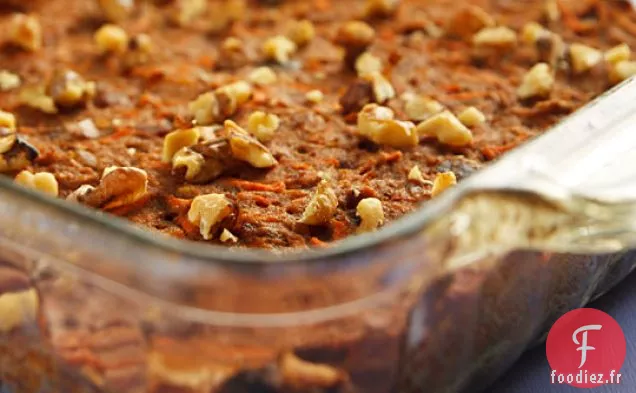 Barres de Gâteau aux Carottes