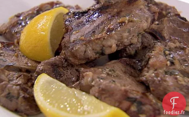 Côtelettes d'Agneau Marinées