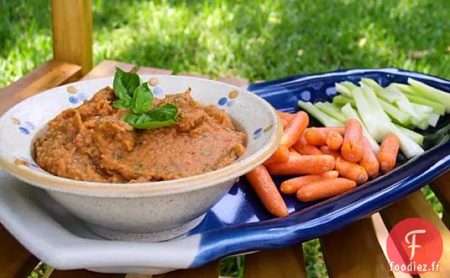 Trempette aux Haricots de Tomate Rôtis