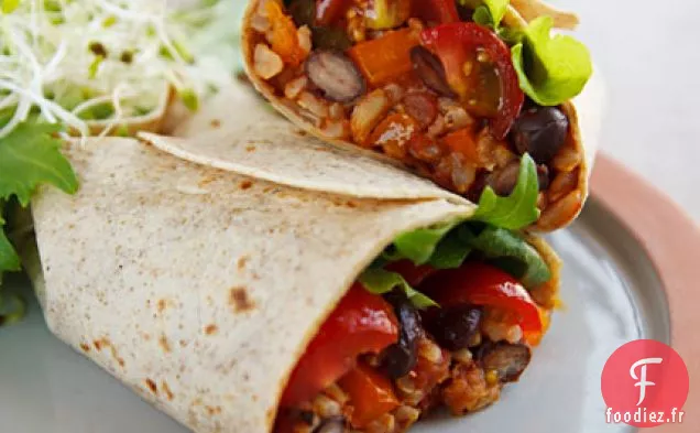 Riz Espagnol aux Haricots Noirs