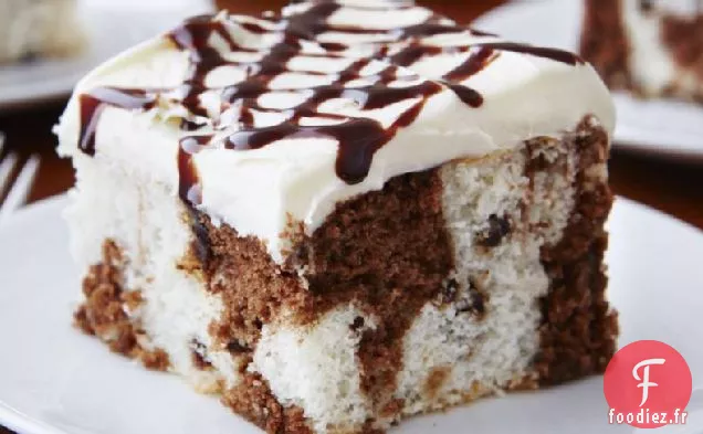 Gâteau de Marbre aux Pépites de Chocolat