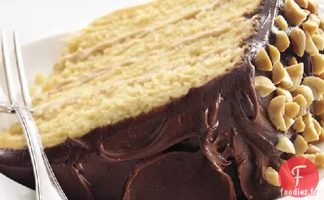 Gâteau de Soie Au Beurre d'Arachide