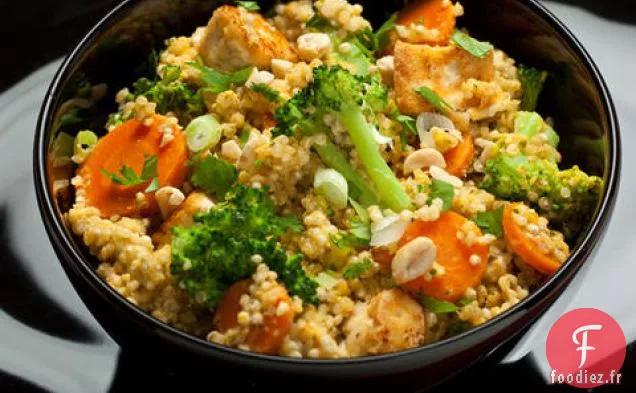 Quinoa Thaï Épicé à la Noix de Coco