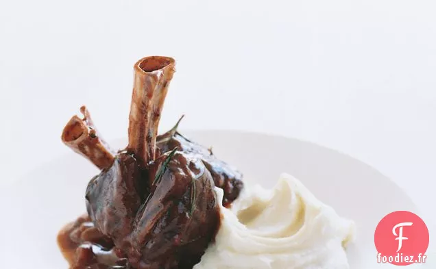 Jarrets D'Agneau À La Tomate Et Au Romarin