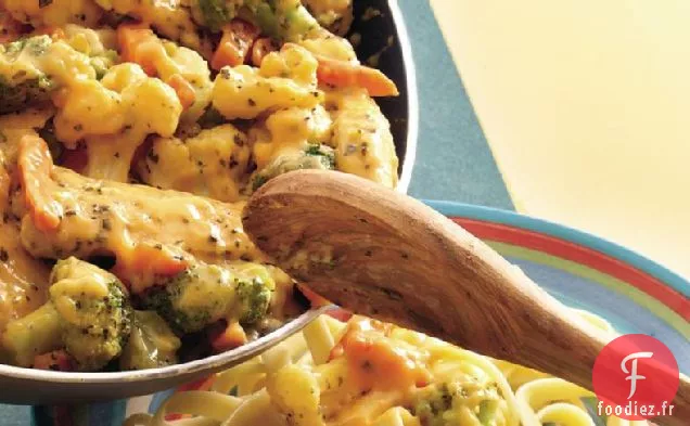 Poulet au Fromage et Légumes