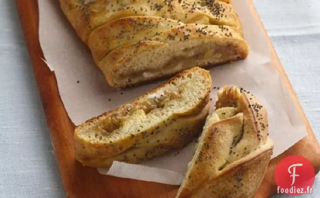Tresse au Fromage Asiago et à l'Oignon