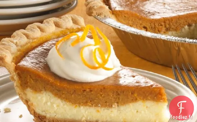 Fromage À la Crème en Couches - Tarte aux Patates Douces