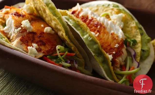 Tacos de Poisson Doux et Croquants