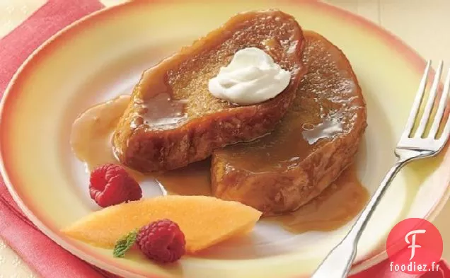 Pain Perdu au Caramel au Four