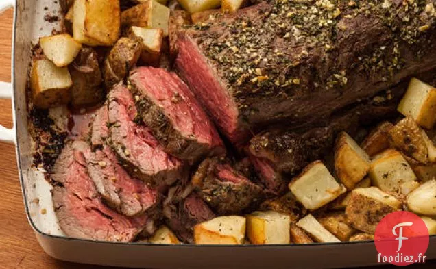 Filet de Bœuf Rôti Aux Herbes