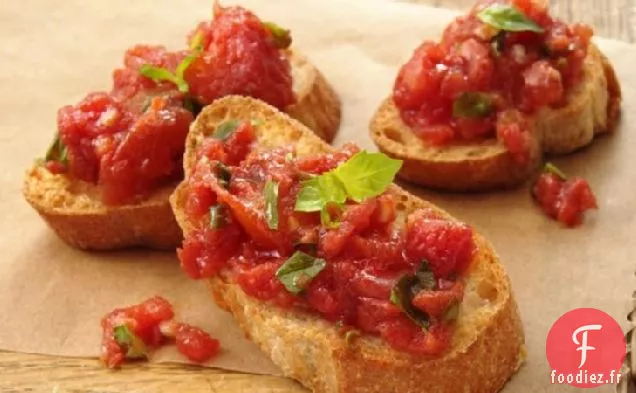 Bruschetta de Dix Minutes