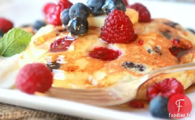 Crêpes au Citron et aux Baies